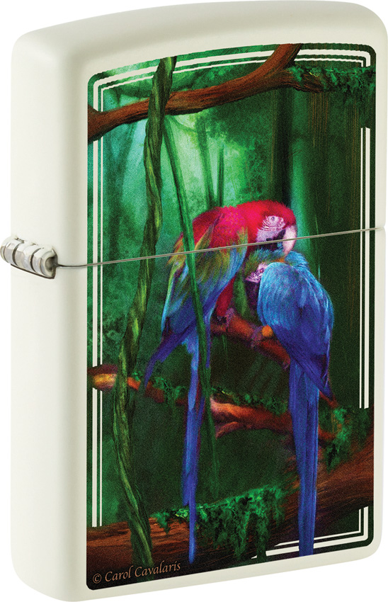 Zippo Carol Cavalaris Bird Lighter - ZO56648