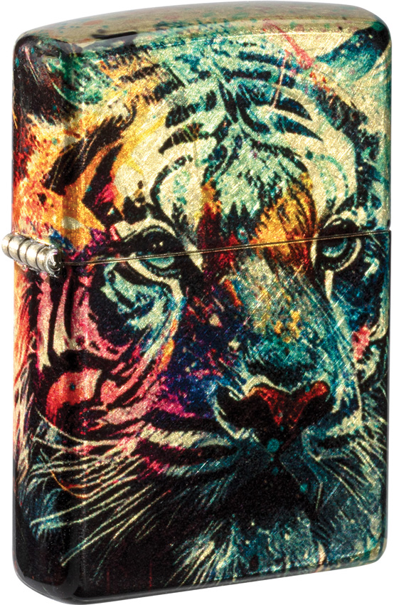 Zippo Colorful Tiger Lighter - ZO58188