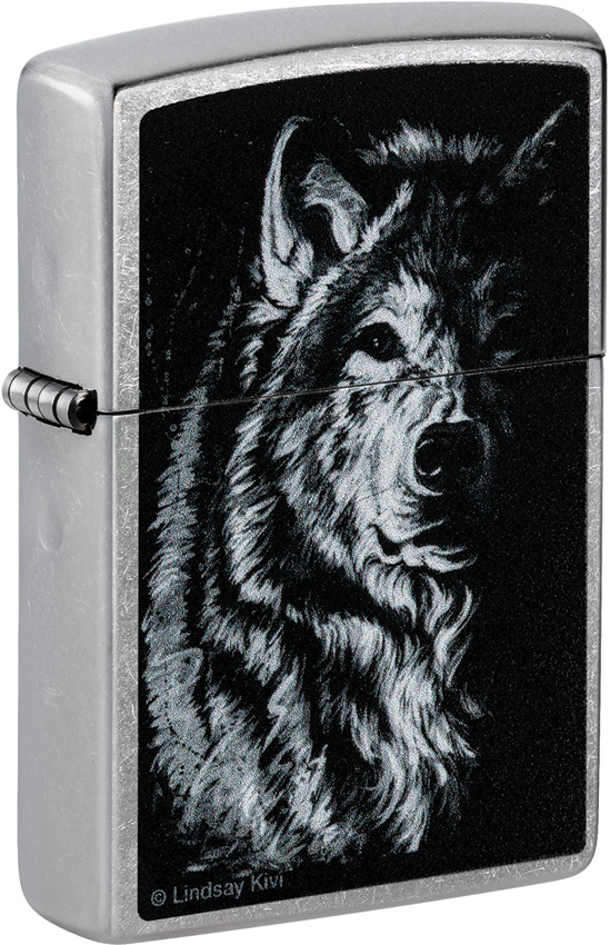 Zippo Lindsay Kivi Wolf Lighter - ZO58237