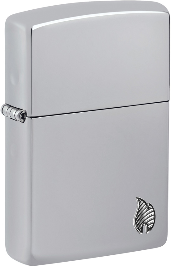 Zippo Armor Chrome Flame Lighter - ZO75766