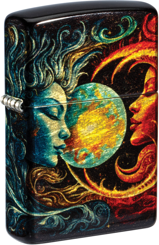 Zippo Spiritual Sun And Moon Lighter - ZO76395