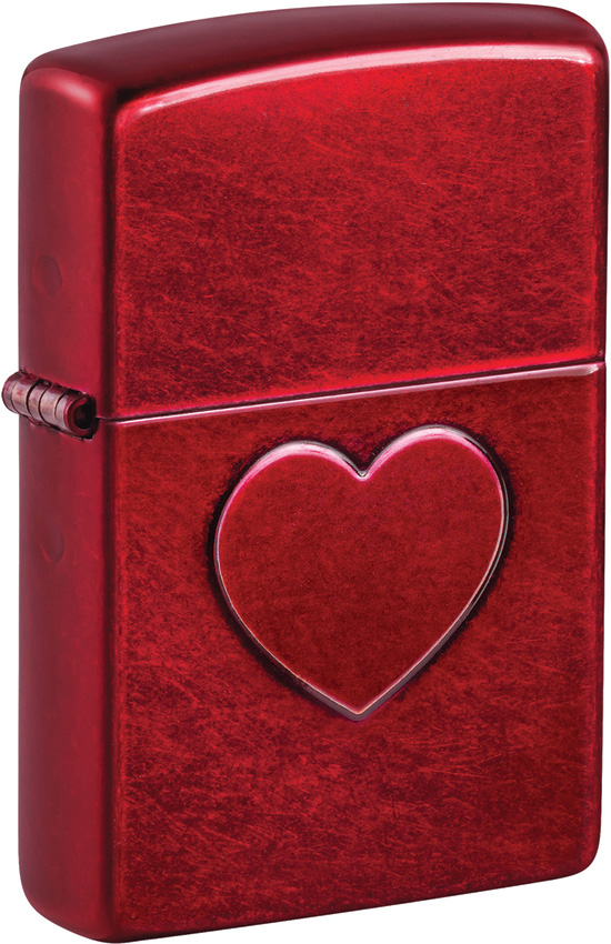 Zippo Stamped Heart Lighter - ZO76441