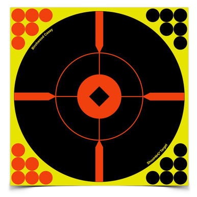 Birchwood Casey Shoot'N'C 8" Bull's-Eye Targets - (Per 6)