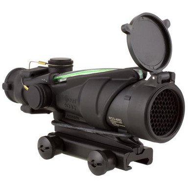 Trijicon ACOG 4x32mm BAC Rifle Combat Optic (RCO) Scope - Green Chevron Reticle for the US Army's M150 with Thumbscrew Mount