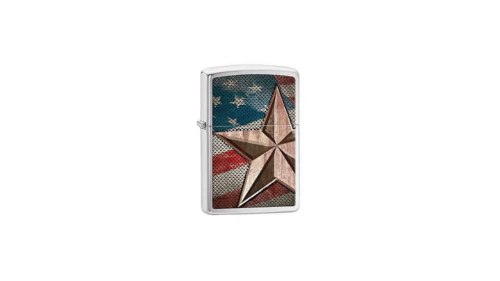 Zippo Brushed Chrome Silver Lighters