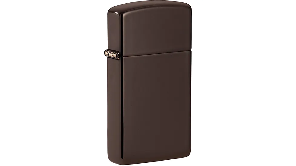 Zippo Slim Brown Lighter