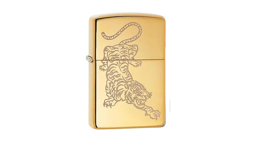 Zippo Tiger Design Lighter